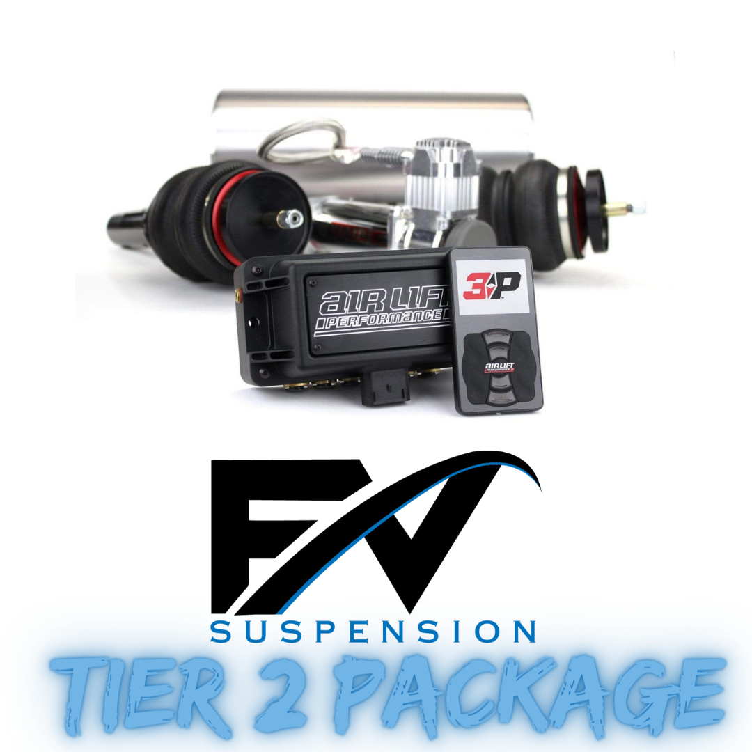 FV Suspension 3P Tier 2 Complete Air Ride kit for 09-16 Mercedes-Benz E-Class W212 sedan 2WD/AWD - Full Kit